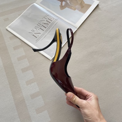 New stylish and elegant high-heeled shoes
