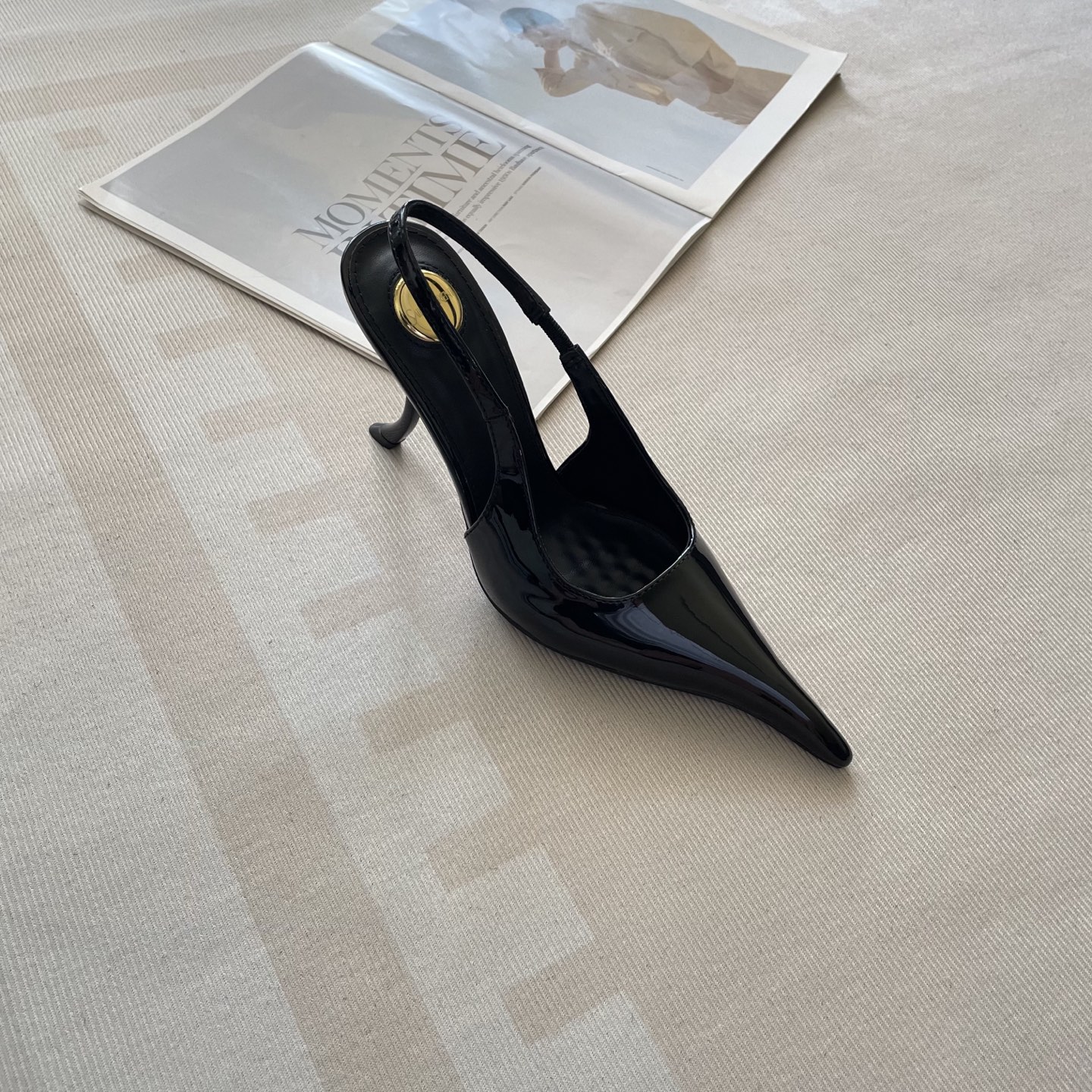 New stylish and elegant high-heeled shoes