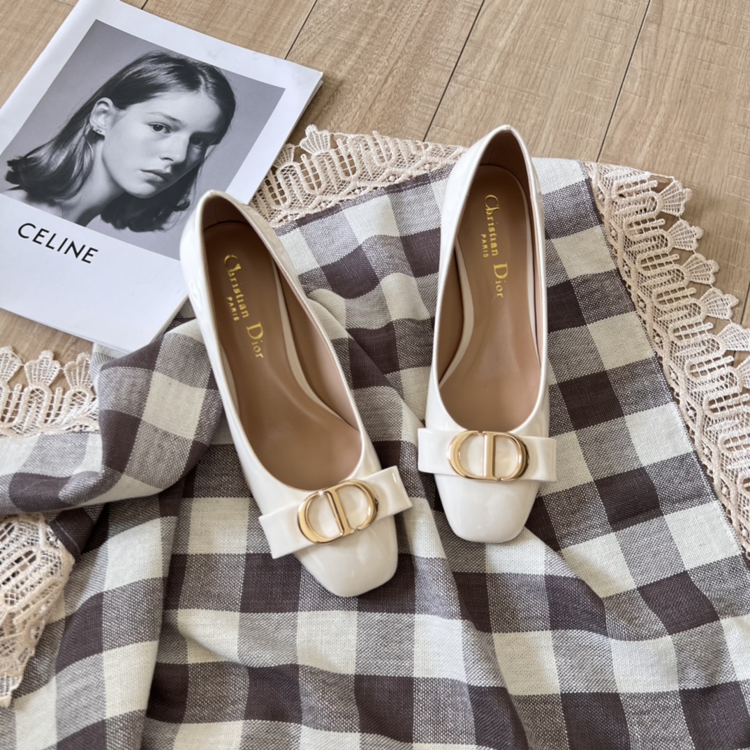 New limited edition chunky-heeled shoes