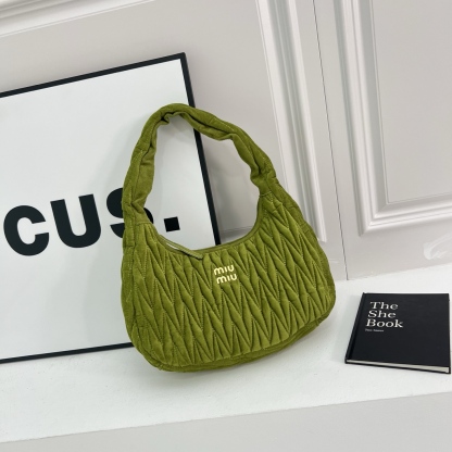 Pleated trendy women's bags