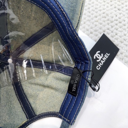 Denim blue vintage baseball cap