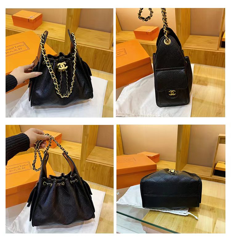 High-end quilted large-capacity chain bag