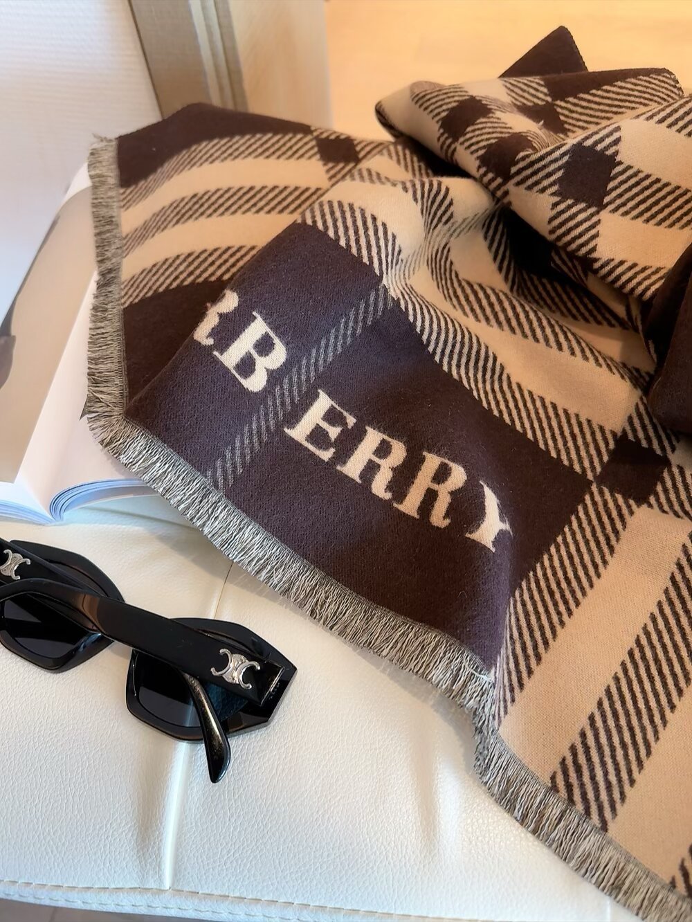 Luxurious cashmere scarf