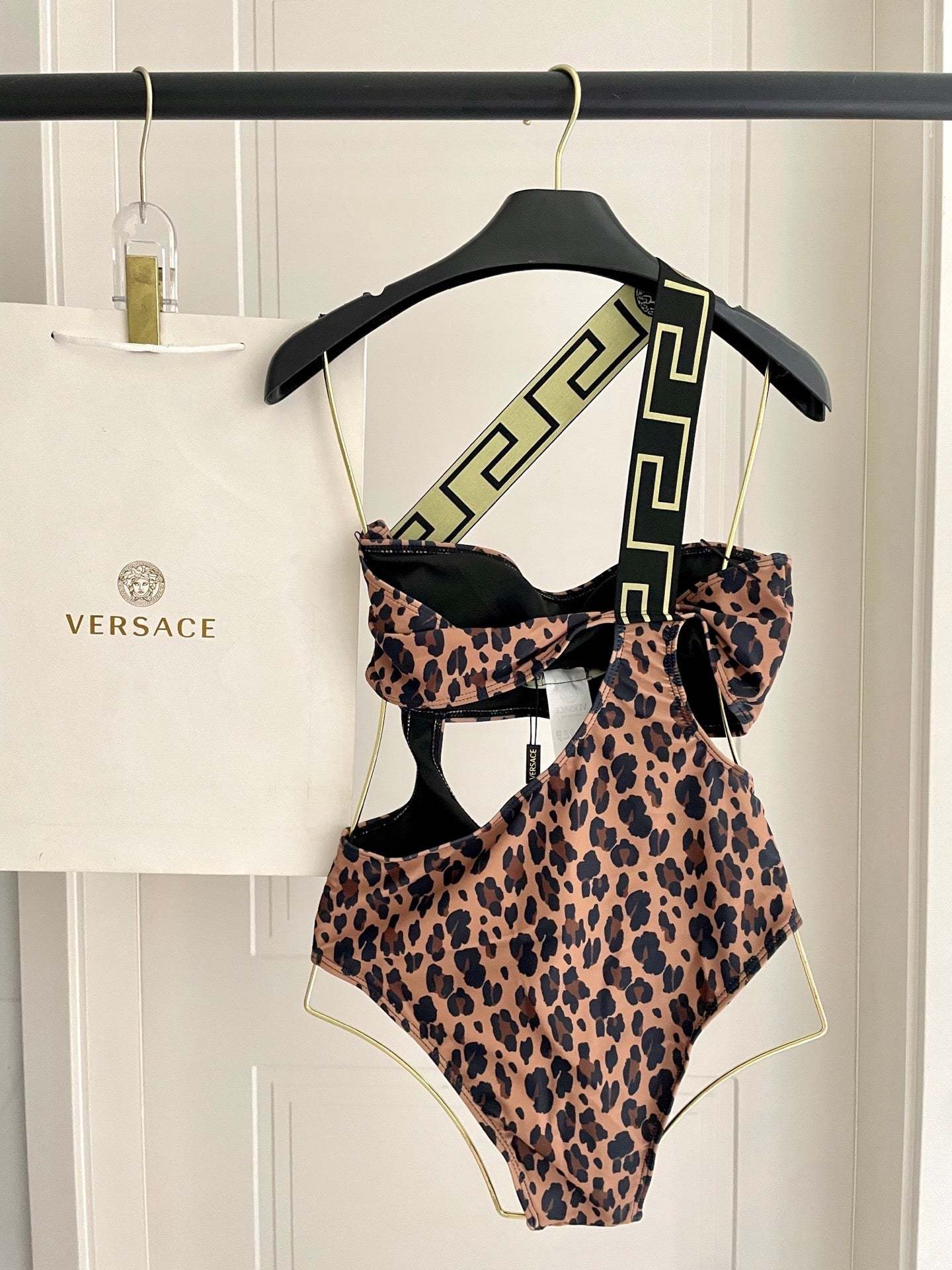 New leopard print swimsuit