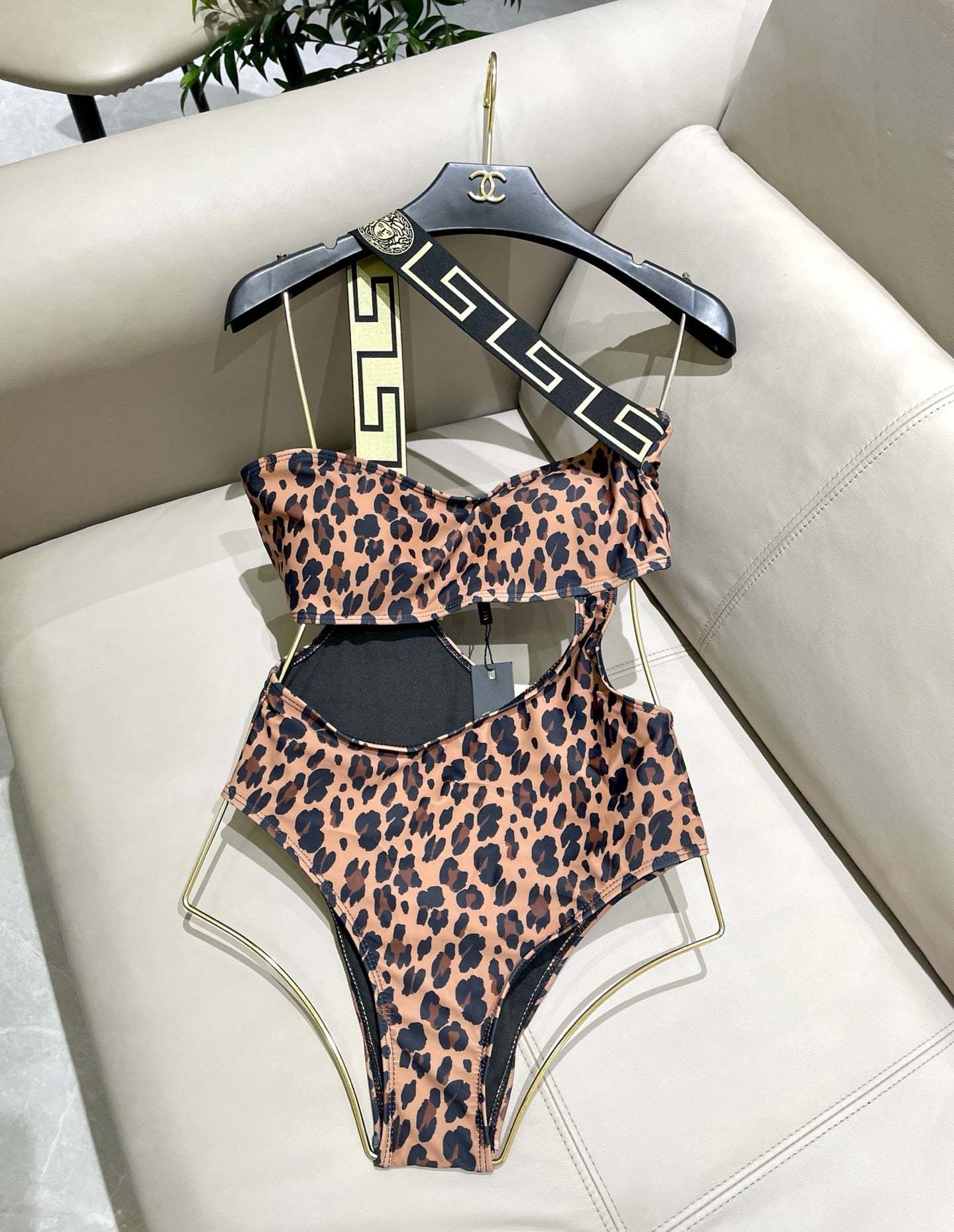 New leopard print swimsuit