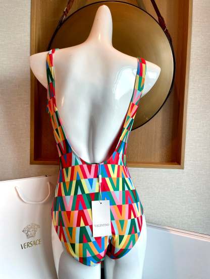 New colorful one-piece swimsuit