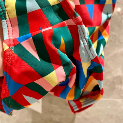 New colorful one-piece swimsuit