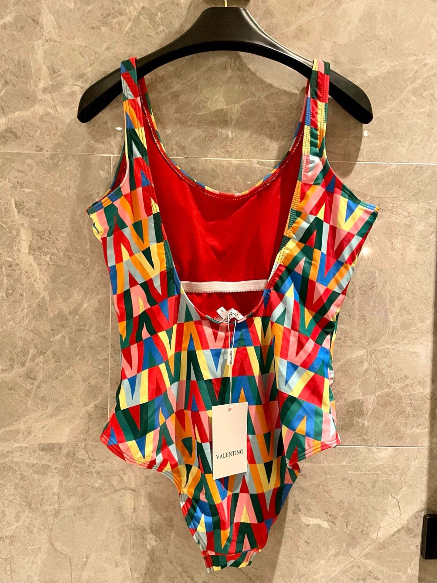 New colorful one-piece swimsuit