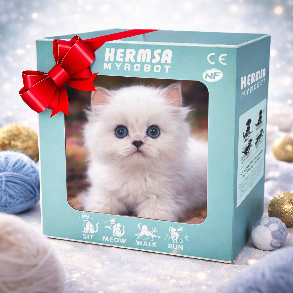 SmartPaws™ Interactive Robot Kitten Plush