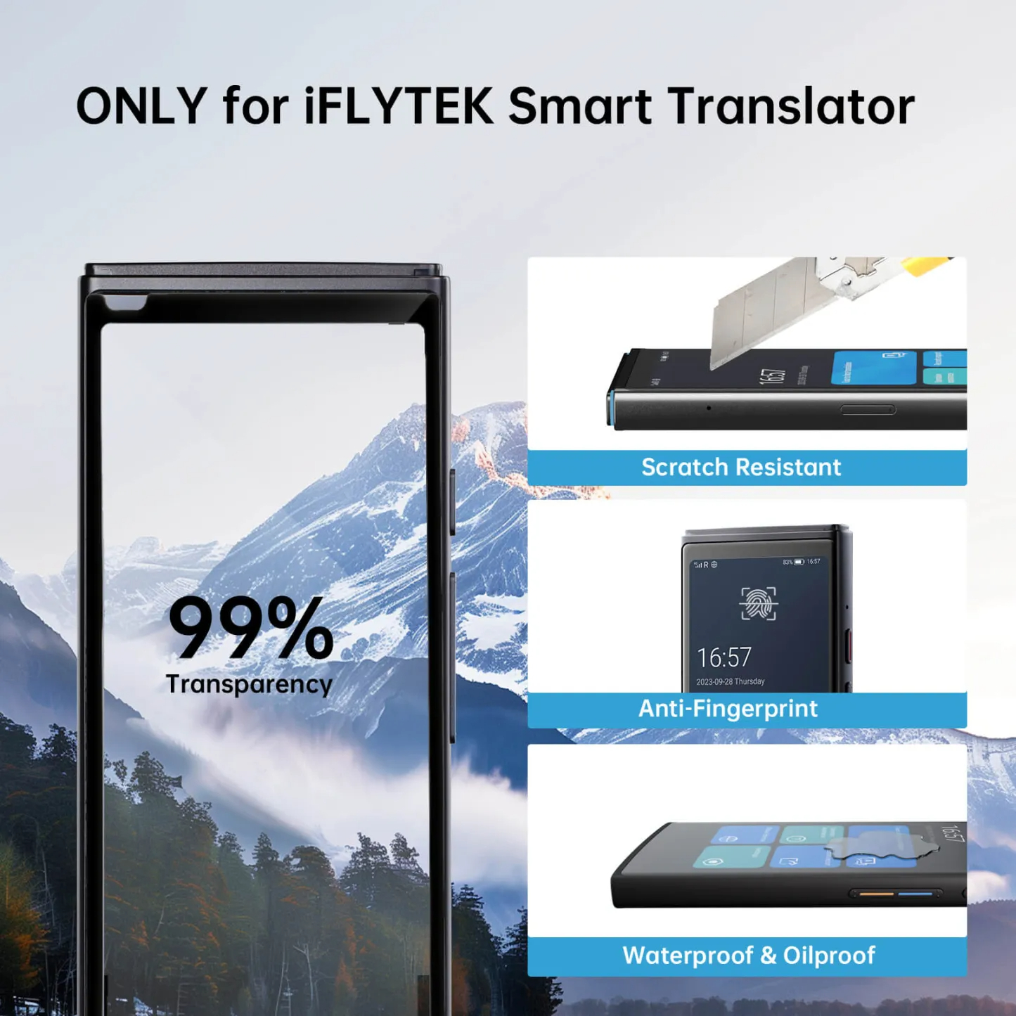 Screen Protector for iFLYTEK Smart Translator