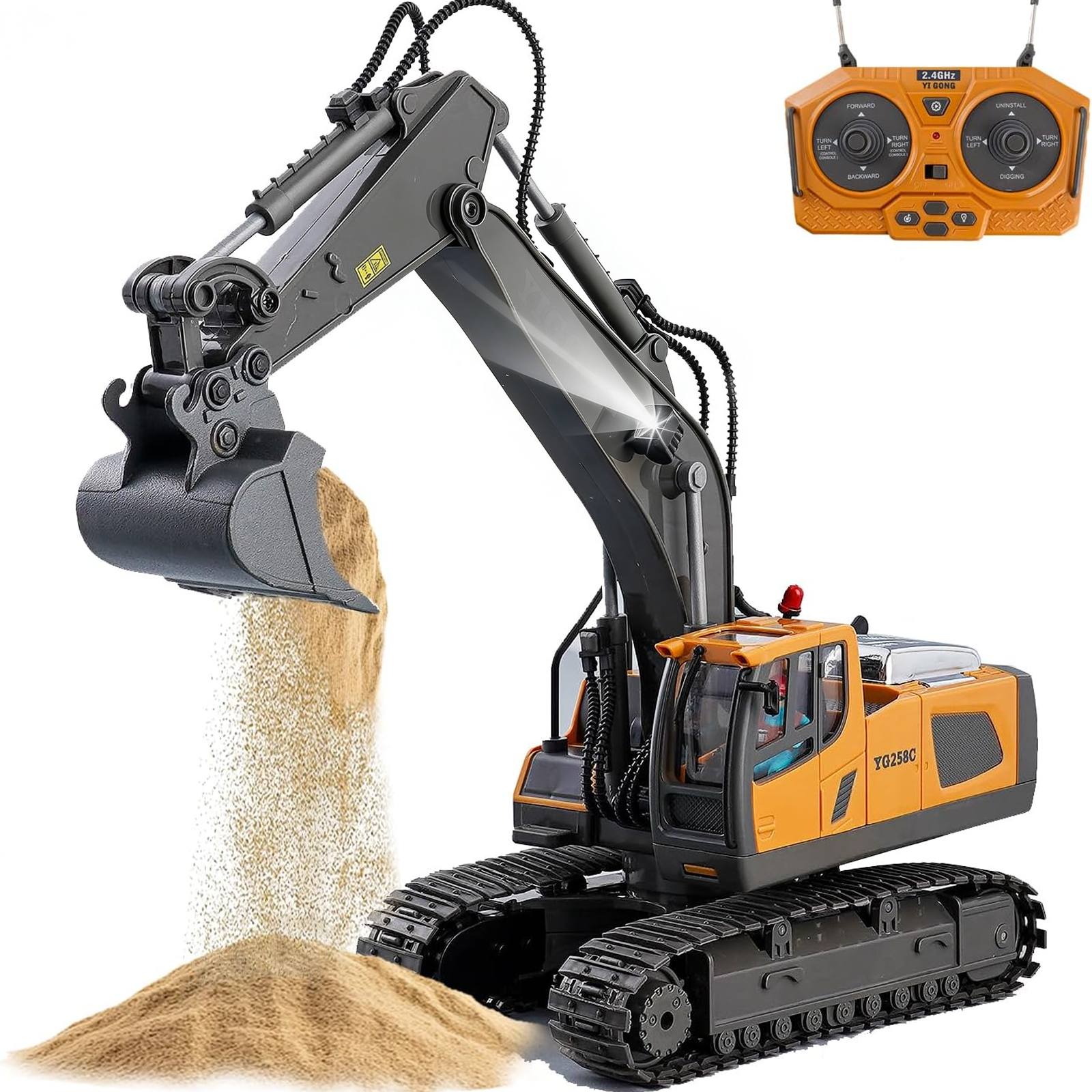 Zylos Wireless Remote Control Excavator