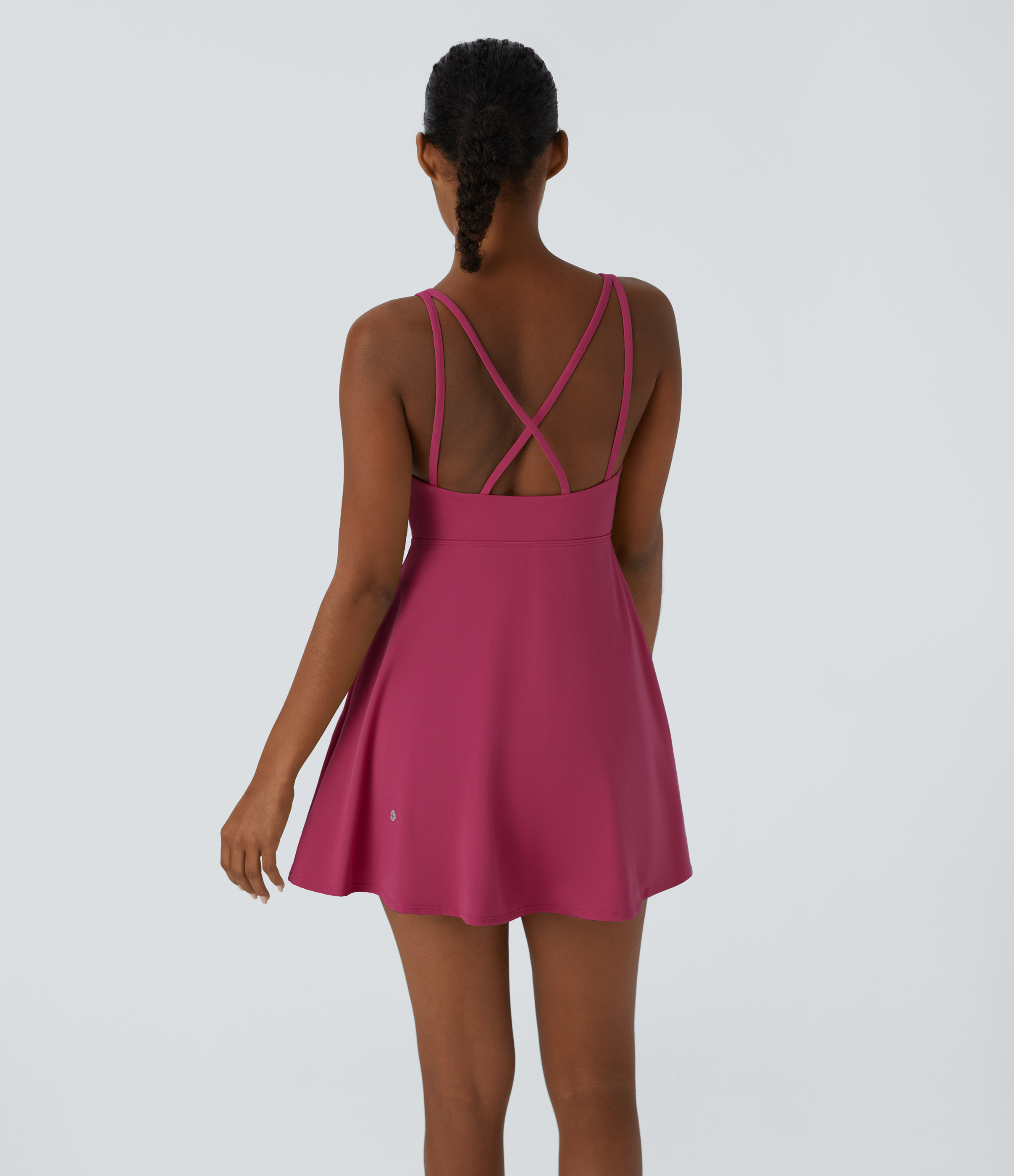 Plush 2-Piece Pocket Dance Active Dress