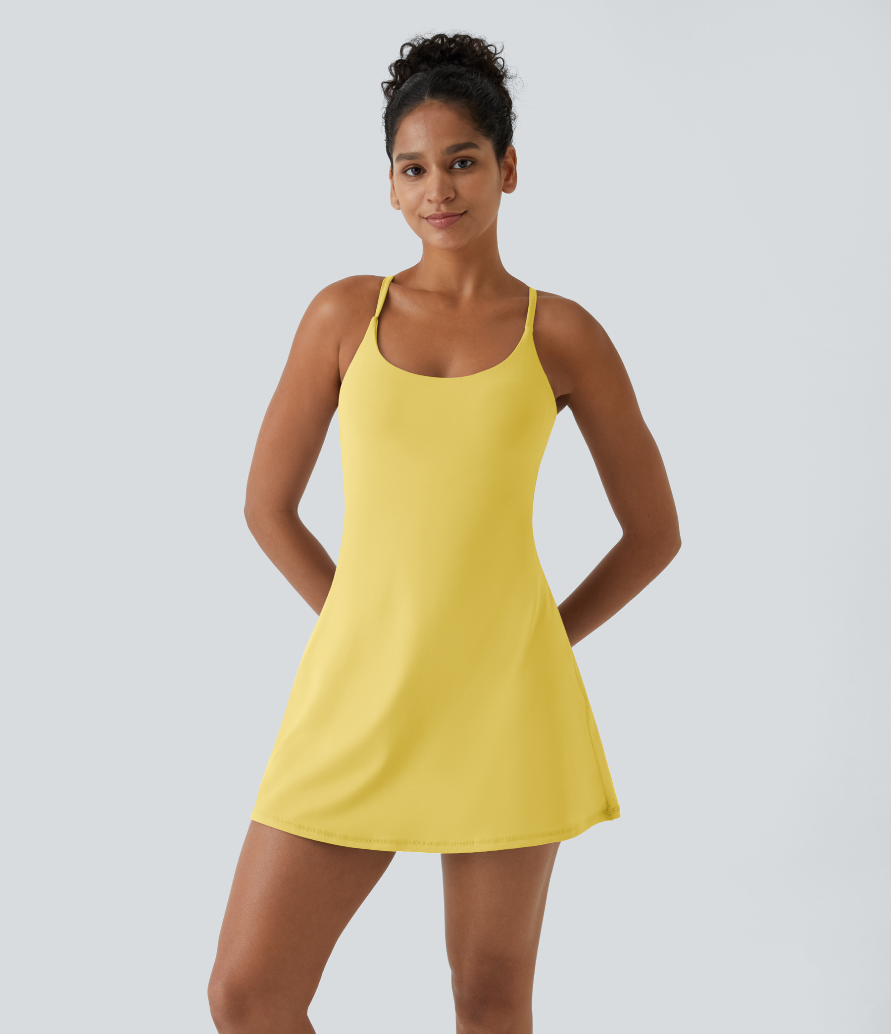 Plush Backless Active Dress-Easy Peezy Edition