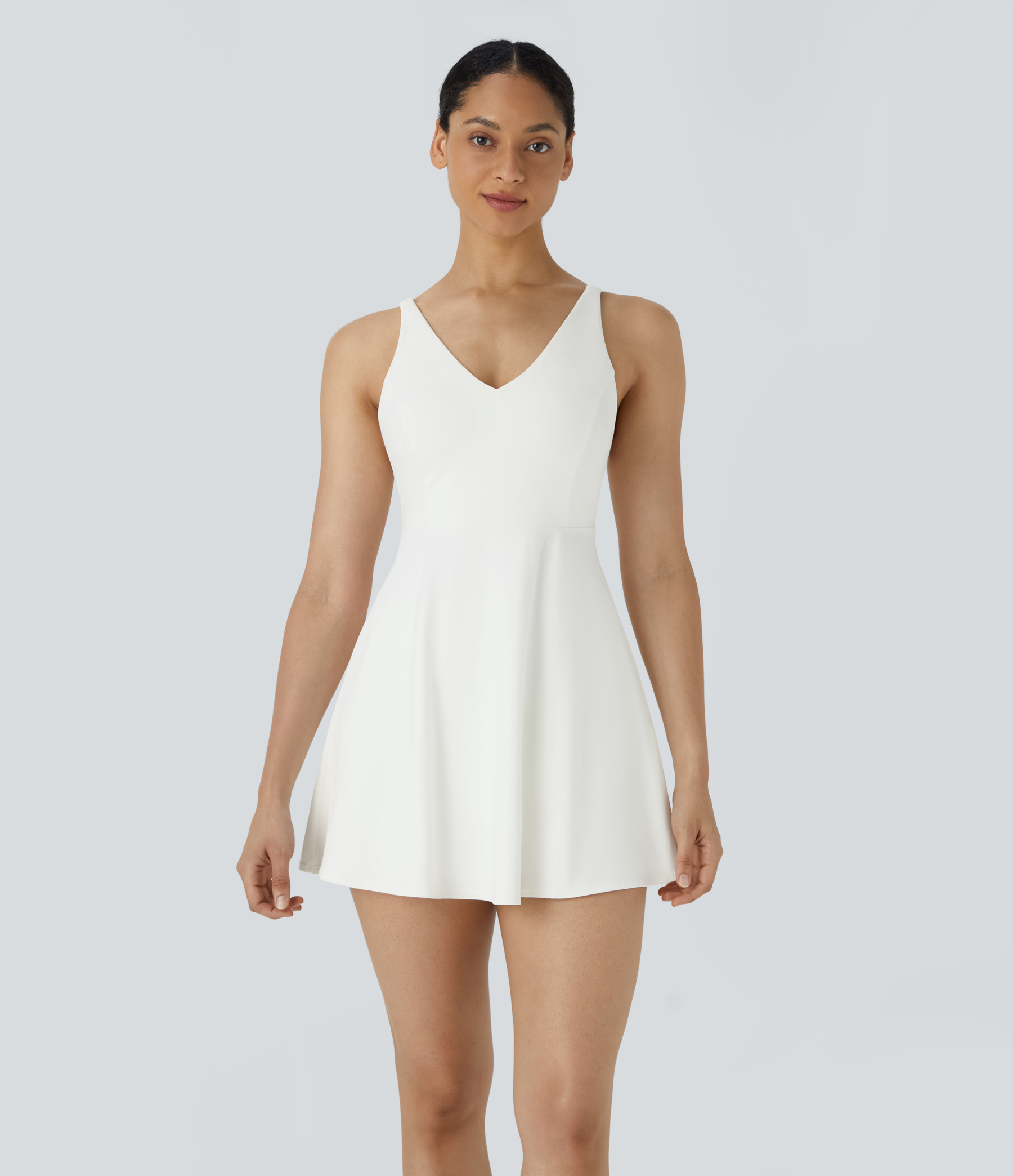 Plush 2-Piece Pocket Dance Active Dress