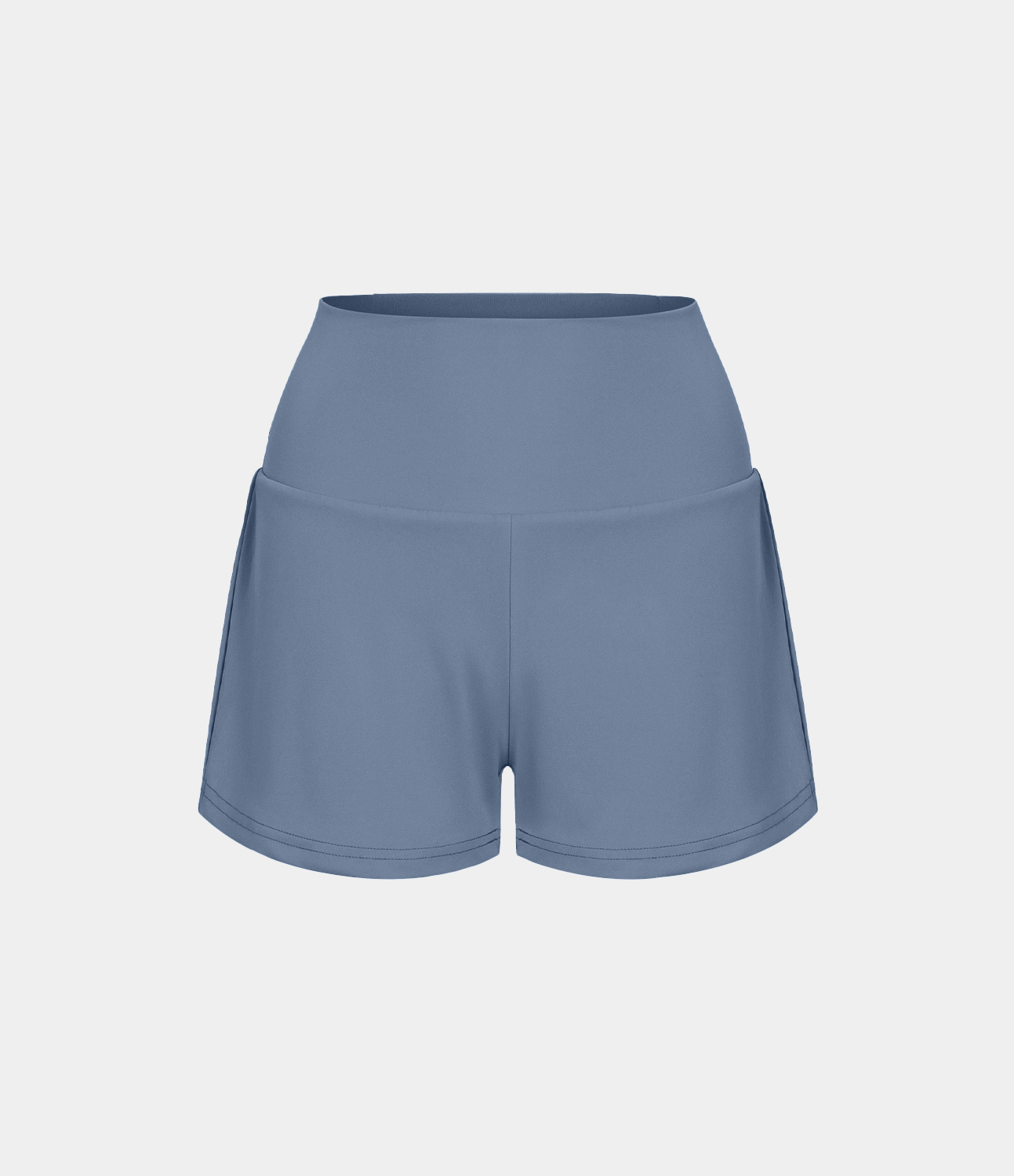 Airy Super High Waisted Cool Touch Yoga Shorts with Pockets