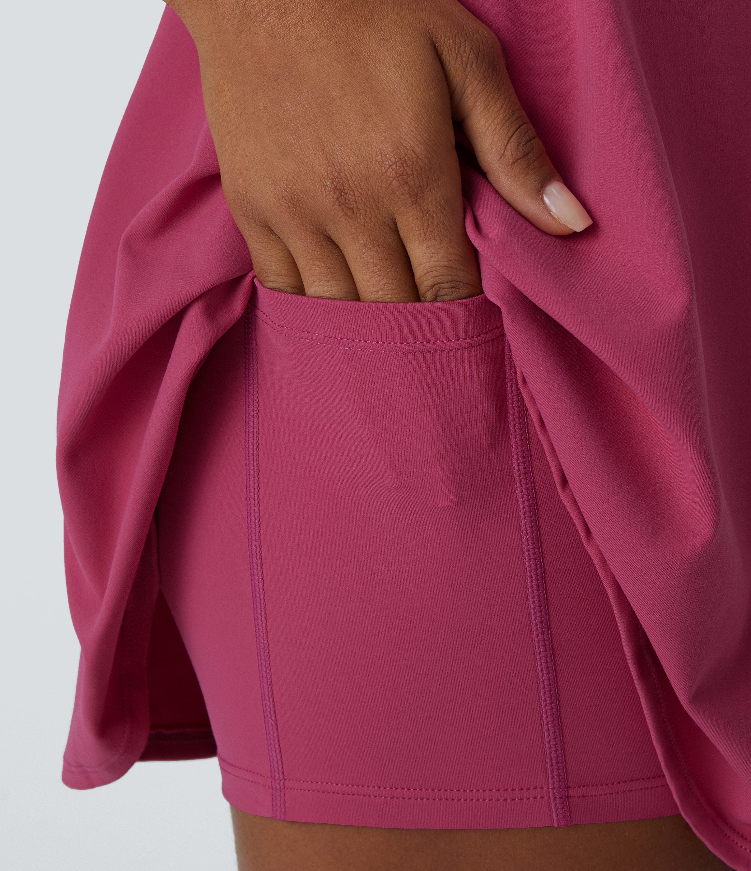 Plush 2-Piece Pocket Dance Active Dress