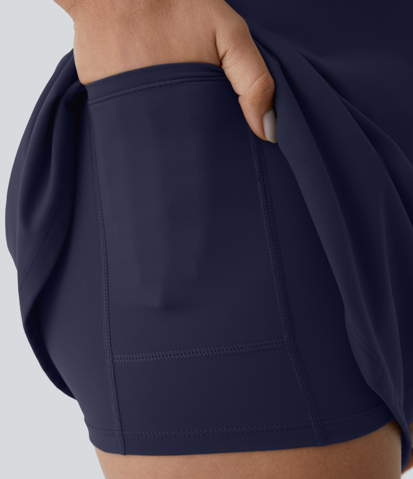 Plush 2-in-1 Pocket Mini Active Dress-D/DD/DDD/F Cups