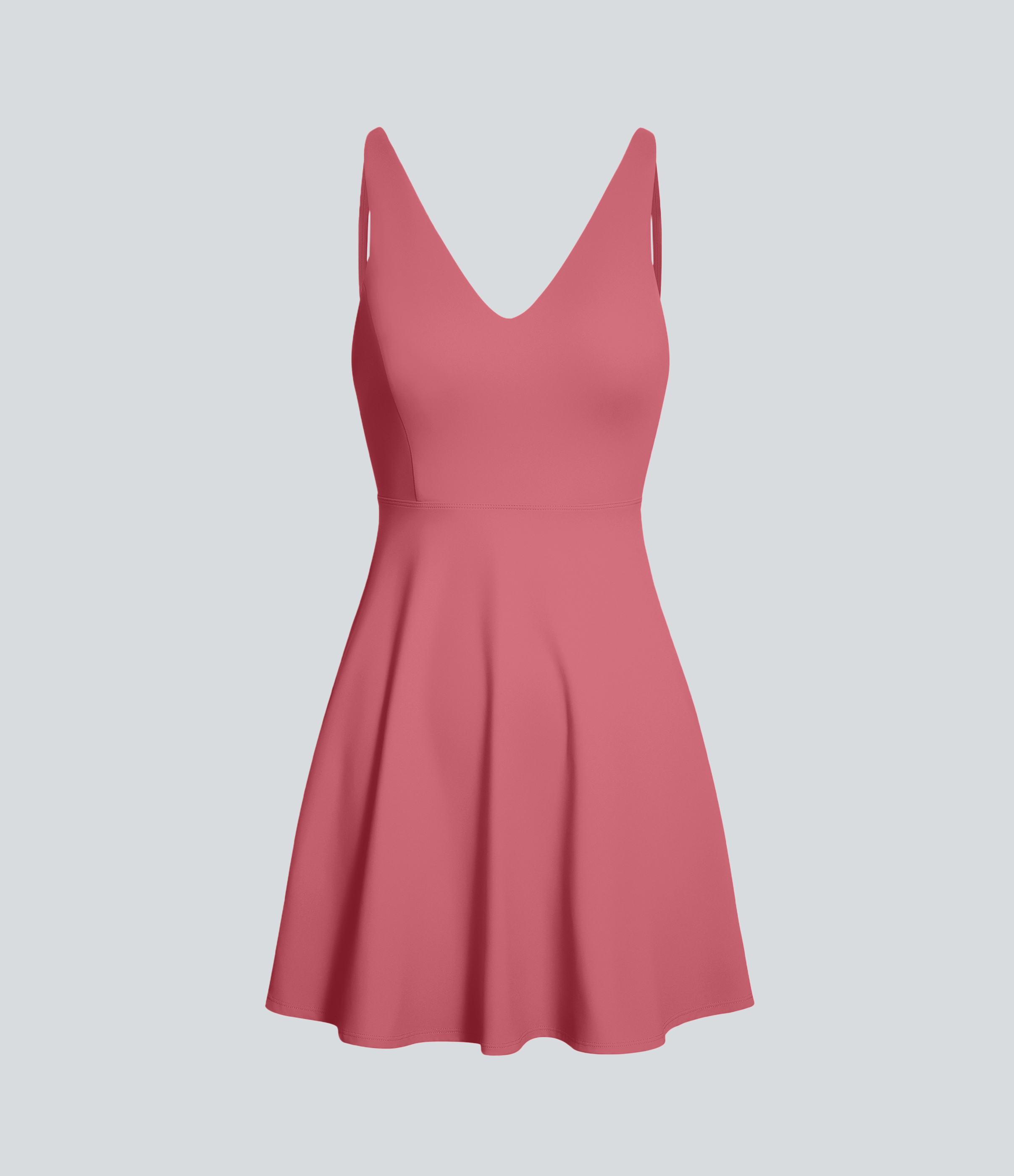 Plush 2-Piece Pocket Dance Active Dress
