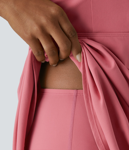 Plush 2-Piece Pocket Dance Active Dress