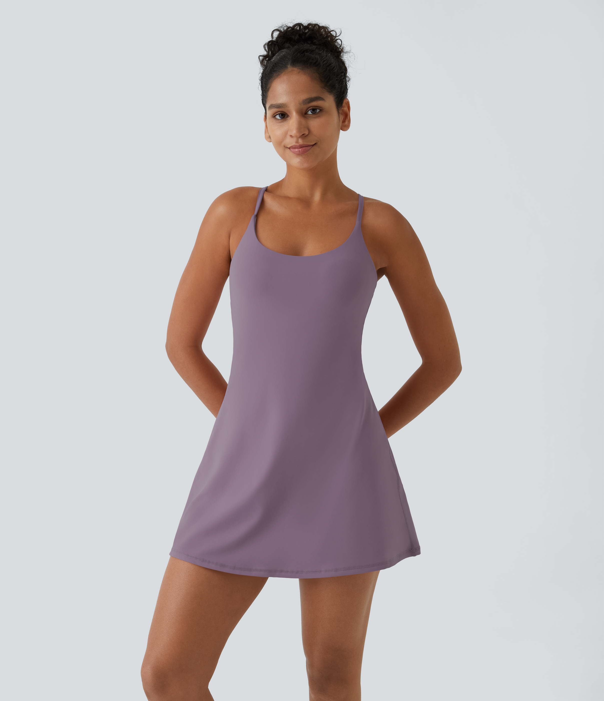 Plush Backless Active Dress-Easy Peezy Edition