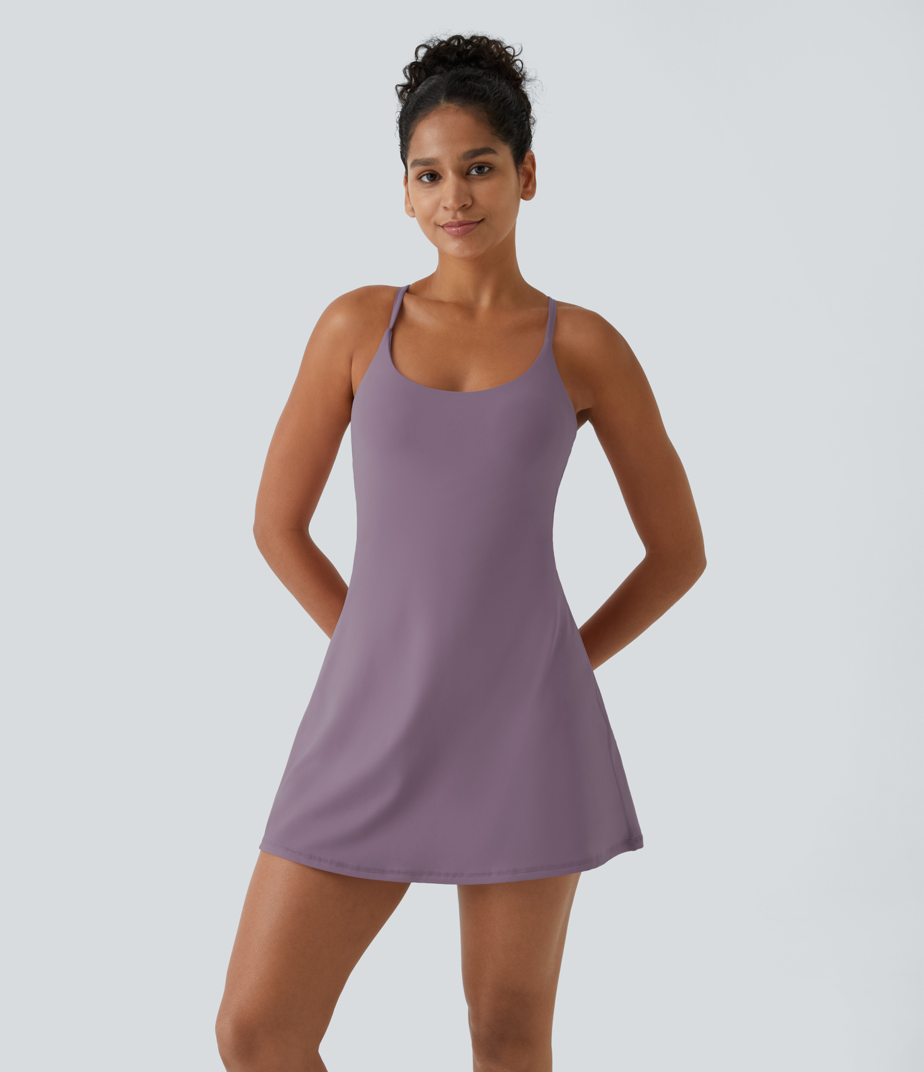 Plush Backless Active Dress-Easy Peezy Edition
