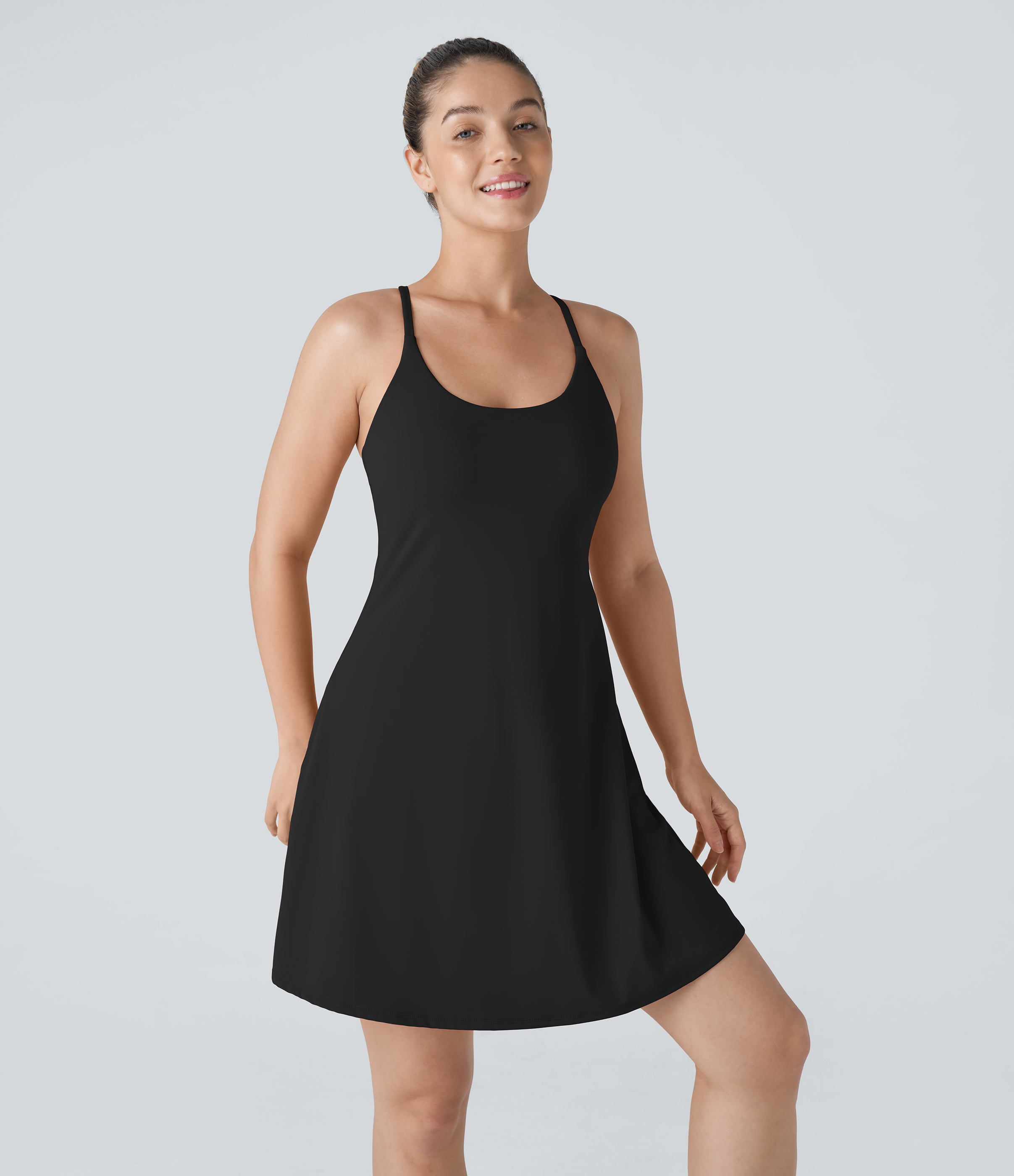 Plush Backless Active Dress-Longer Length-Easy Peezy Edition
