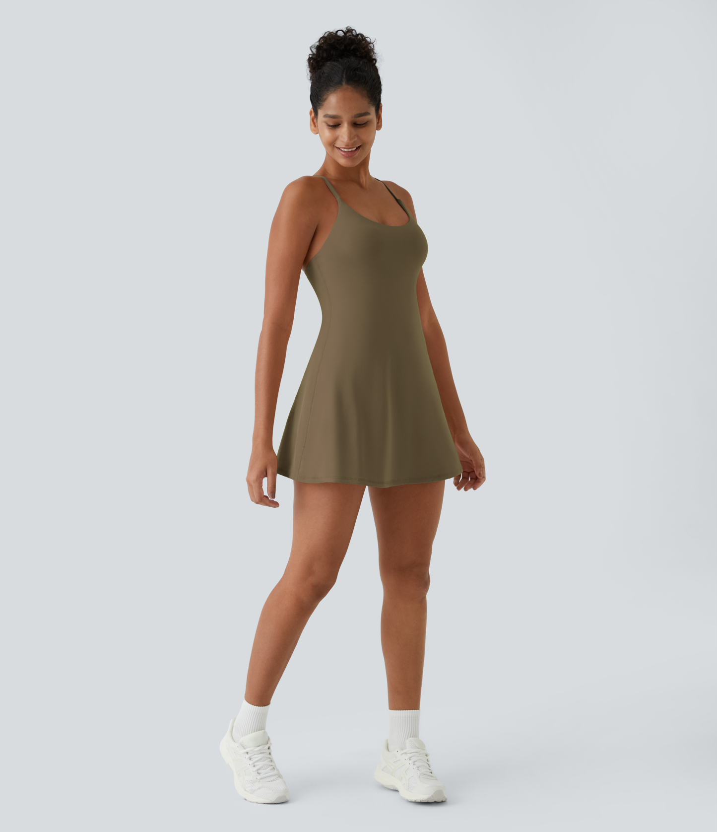 Plush Backless Active Dress-Easy Peezy Edition
