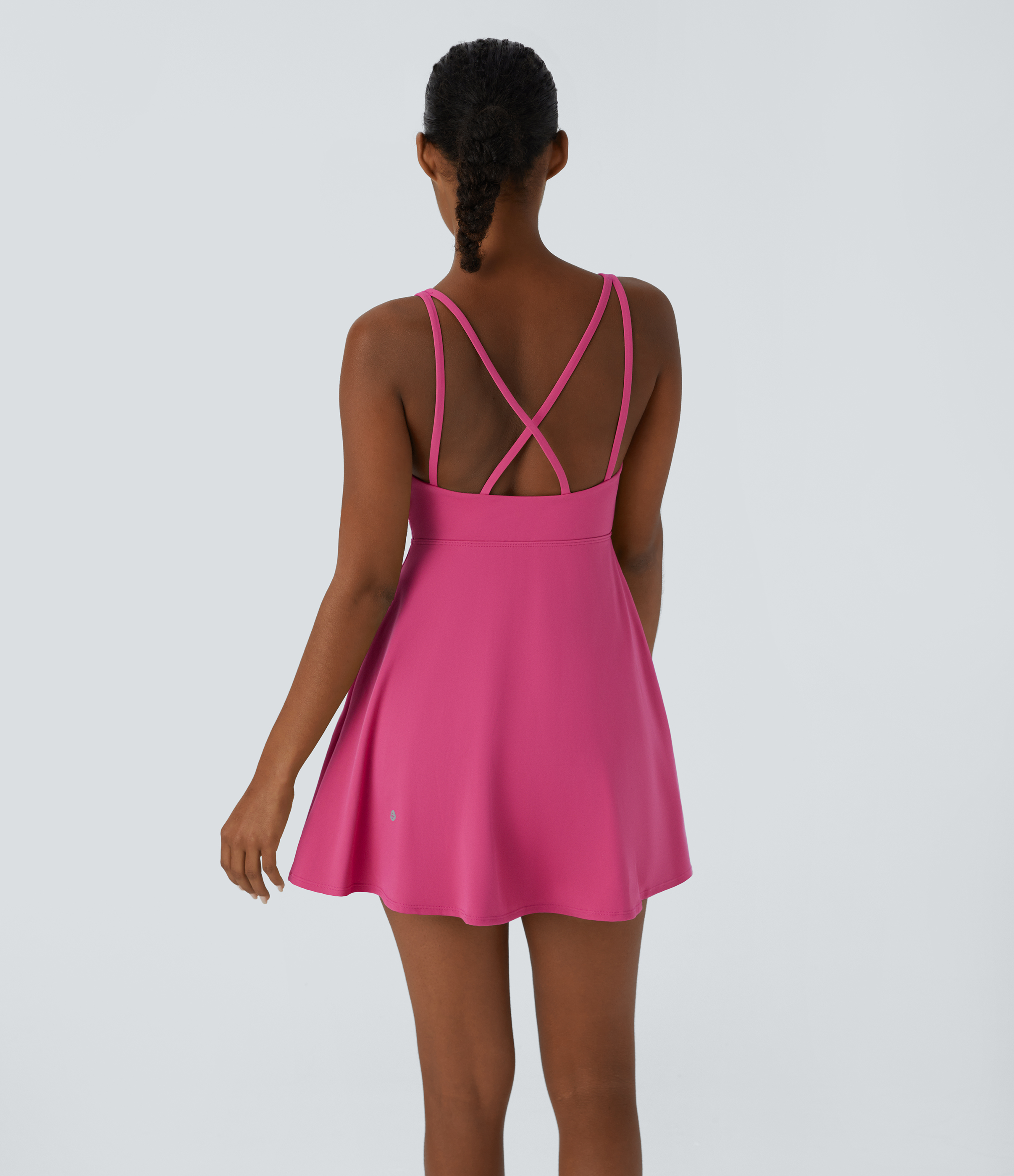 Plush 2-Piece Pocket Dance Active Dress
