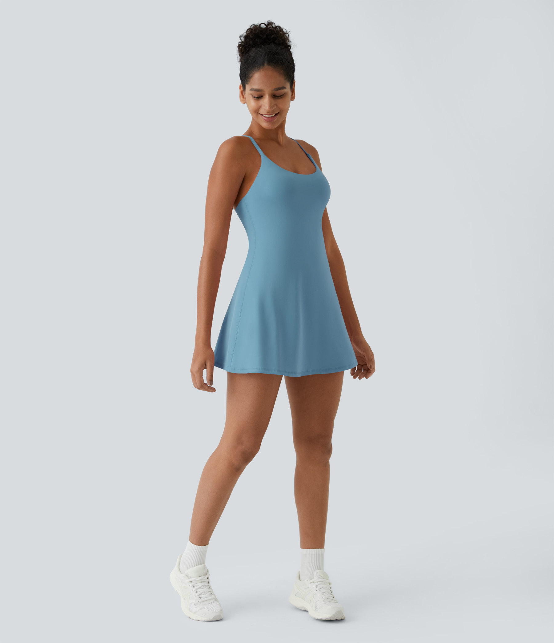 Plush Backless Active Dress-Easy Peezy Edition