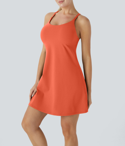 Plush 2-in-1 Pocket Mini Active Dress-D/DD/DDD/F Cups