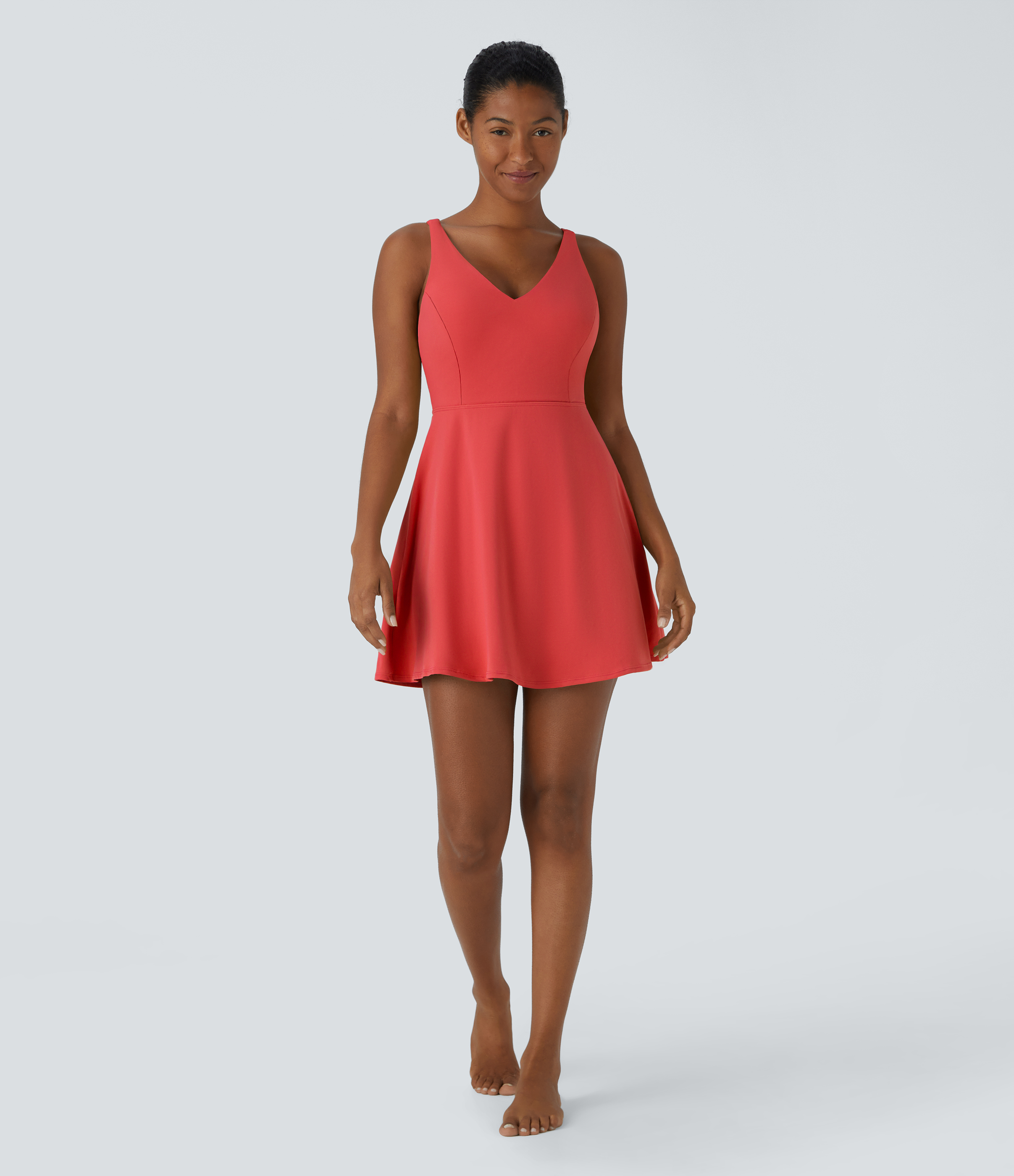 Plush 2-Piece Pocket Dance Active Dress