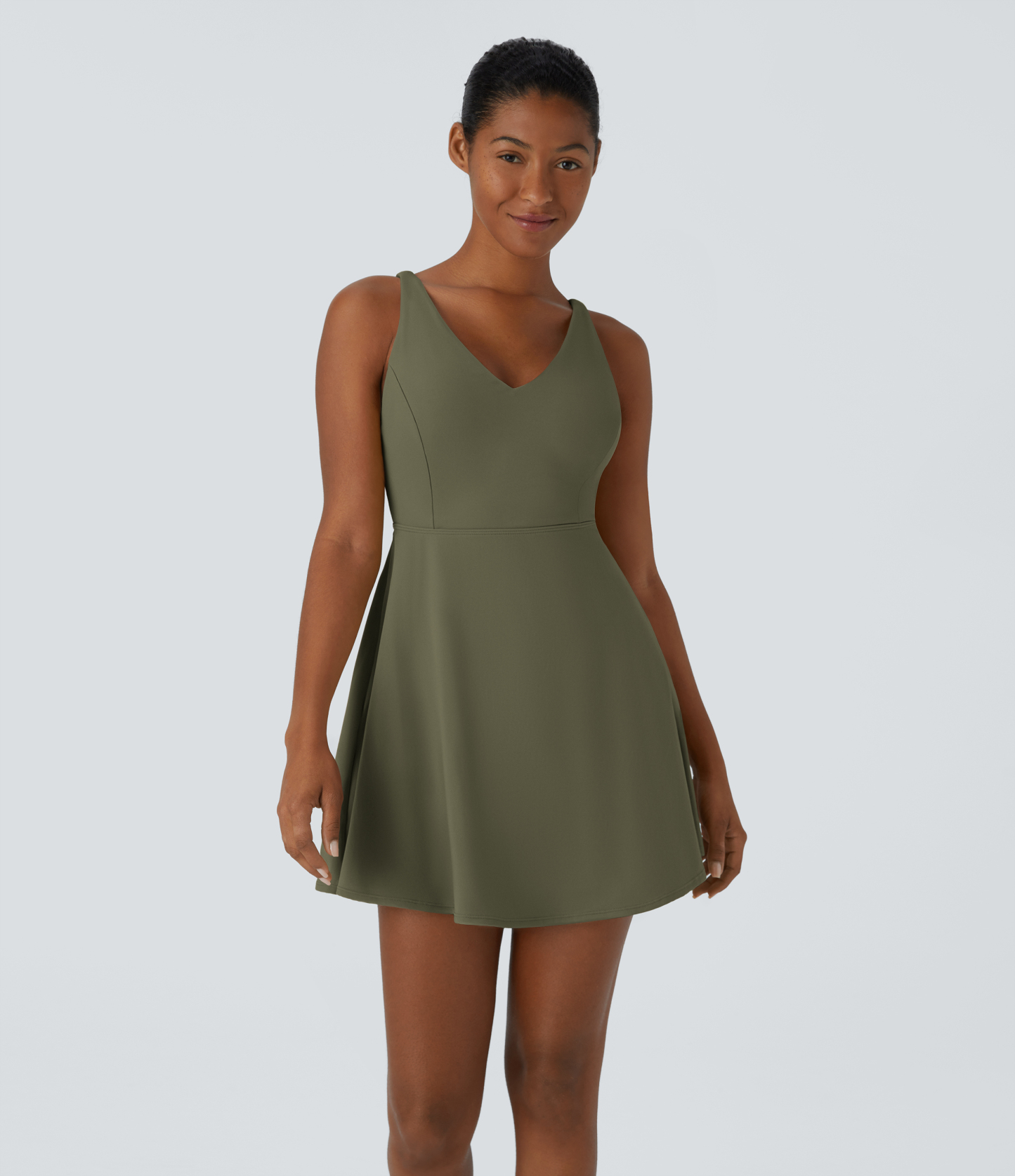 Plush 2-Piece Pocket Dance Active Dress