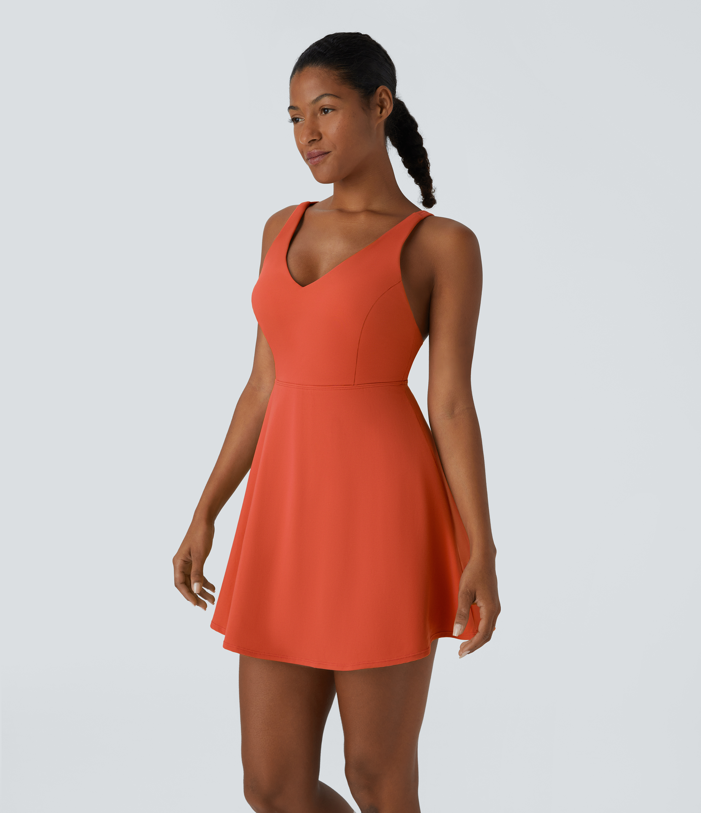 Plush 2-Piece Pocket Dance Active Dress