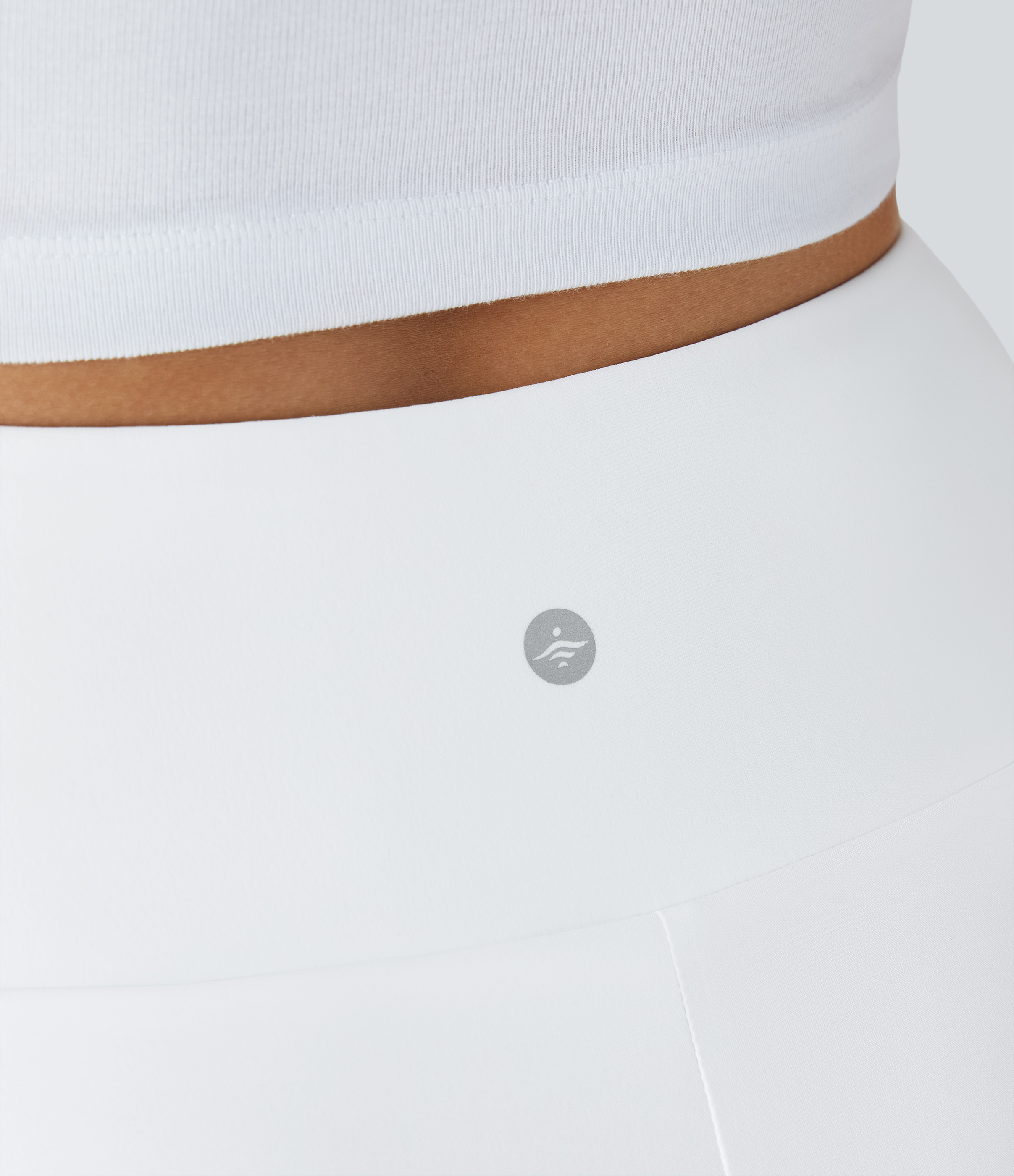 High Waisted High Low Ruffle 2-in-1 Flowy Quick Dry Casual Regular Maxi Skirt