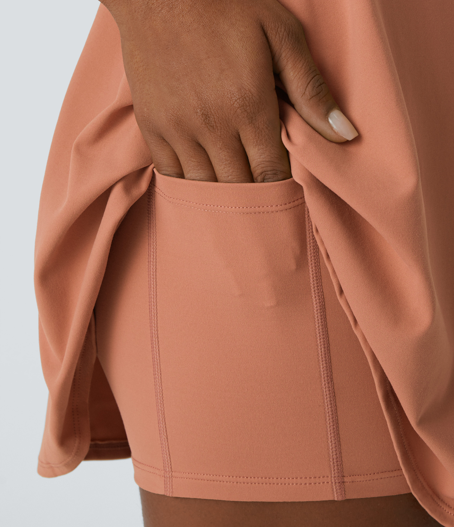 Plush 2-Piece Pocket Dance Active Dress