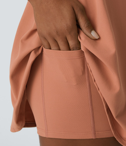 Plush 2-Piece Pocket Dance Active Dress