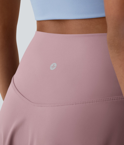 Airy Crossover 2-in-1 Side Pocket Cool Touch Mini Tennis Skirt-Lucid-UPF50+