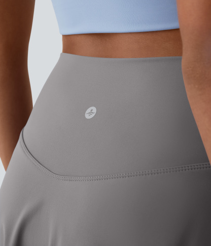 Airy Crossover 2-in-1 Side Pocket Cool Touch Mini Tennis Skirt-Lucid-UPF50+