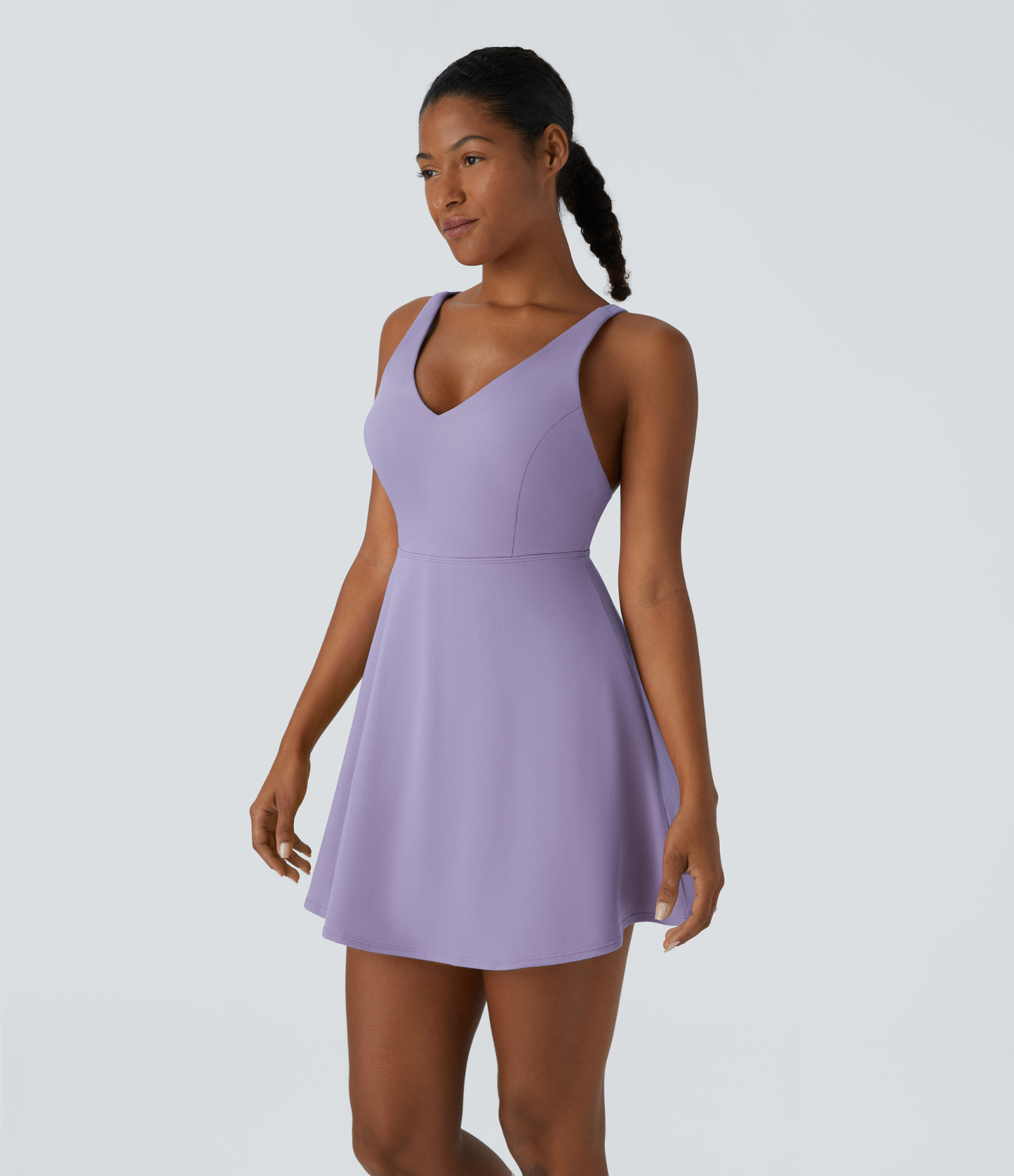 Plush 2-Piece Pocket Dance Active Dress