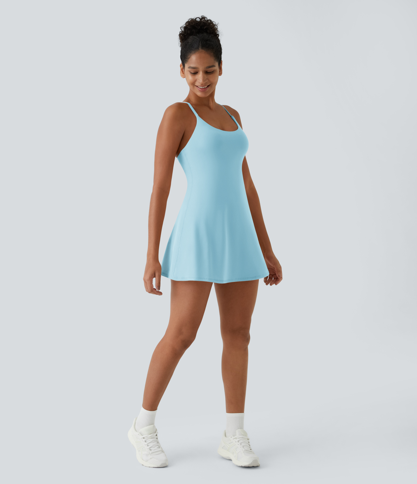 Plush Backless Active Dress-Easy Peezy Edition
