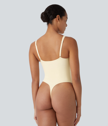 Flow Zipper Tummy Control Lounge Shapewear Bodysuit