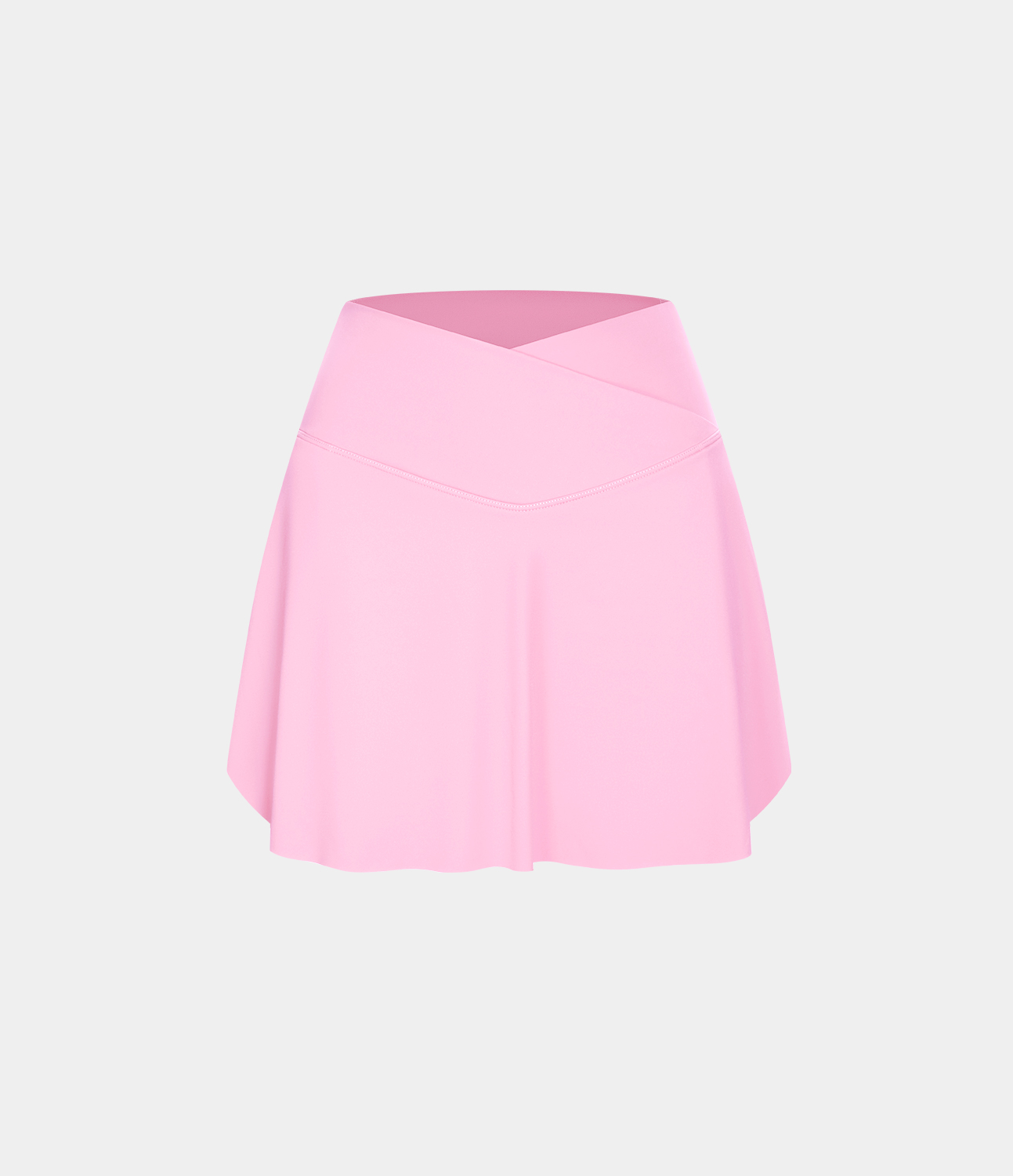 Airy Crossover Pocket 2-in-1 Cool Touch Tennis Skirt-Lucid-Longer Length-UPF50+