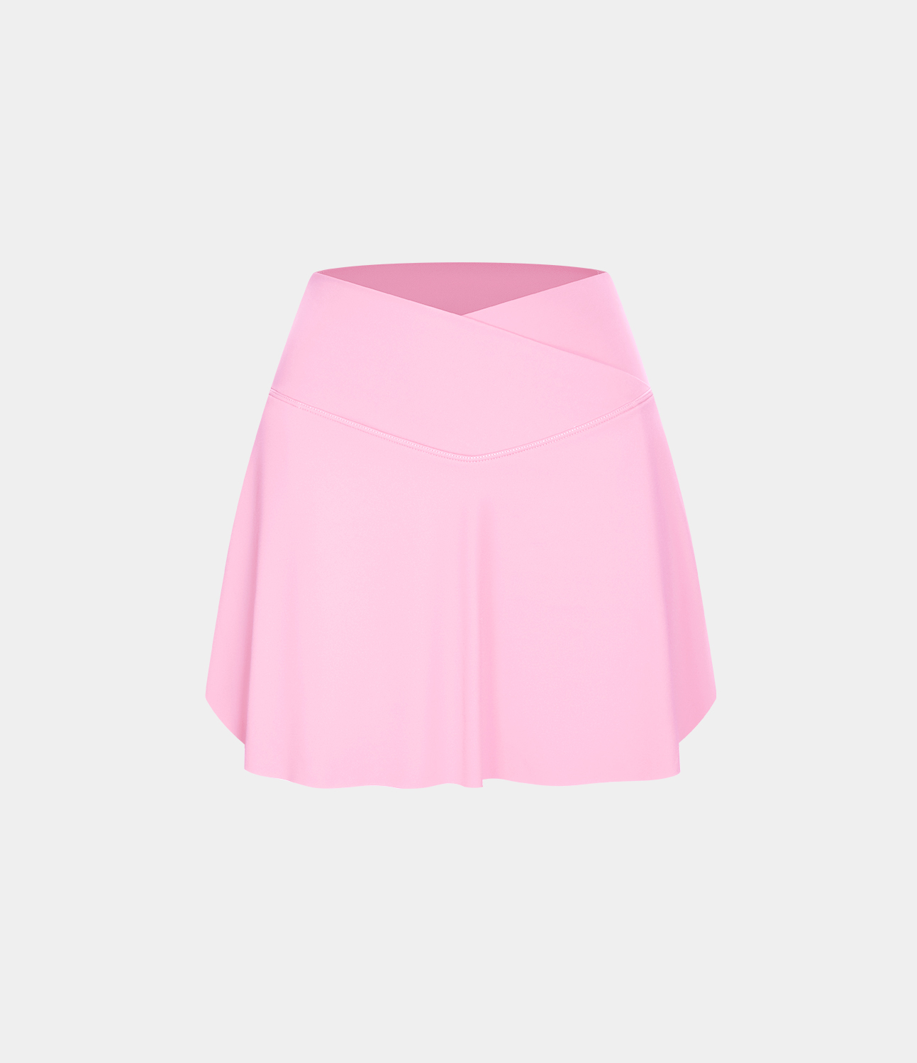 Airy Crossover Pocket 2-in-1 Cool Touch Tennis Skirt-Lucid-Longer Length-UPF50+