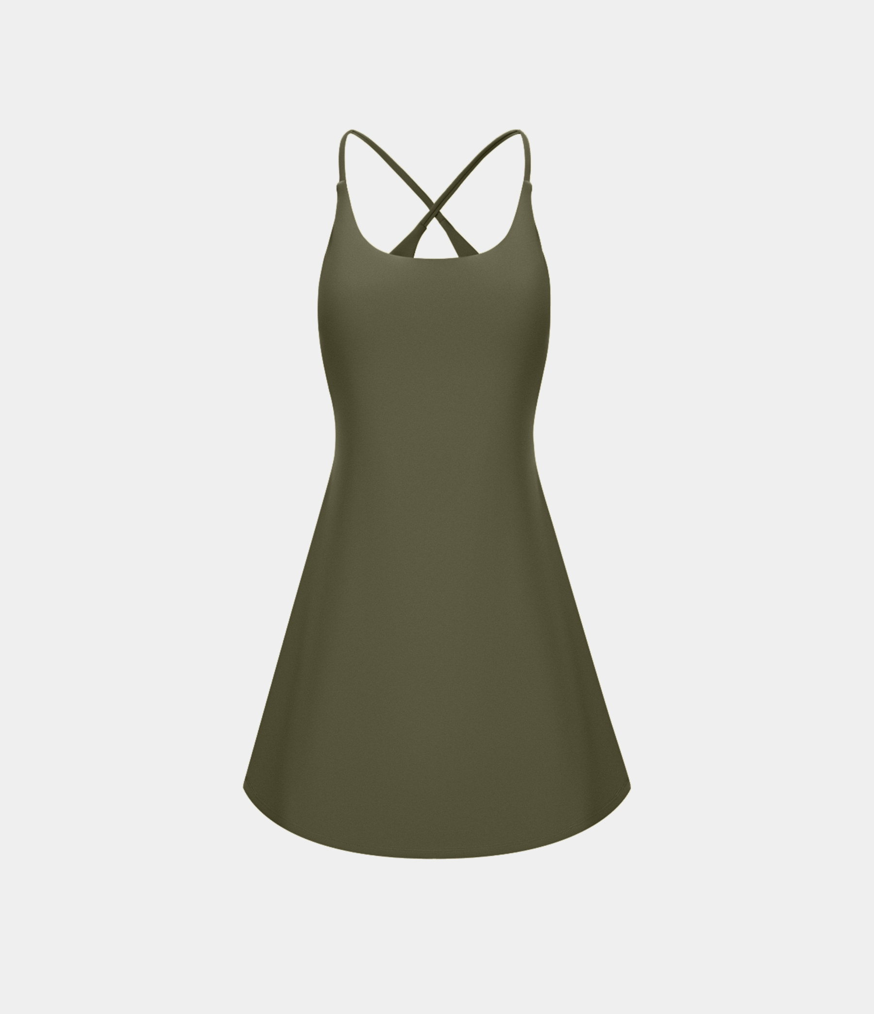 Plush Backless Active Dress-Easy Peezy Edition