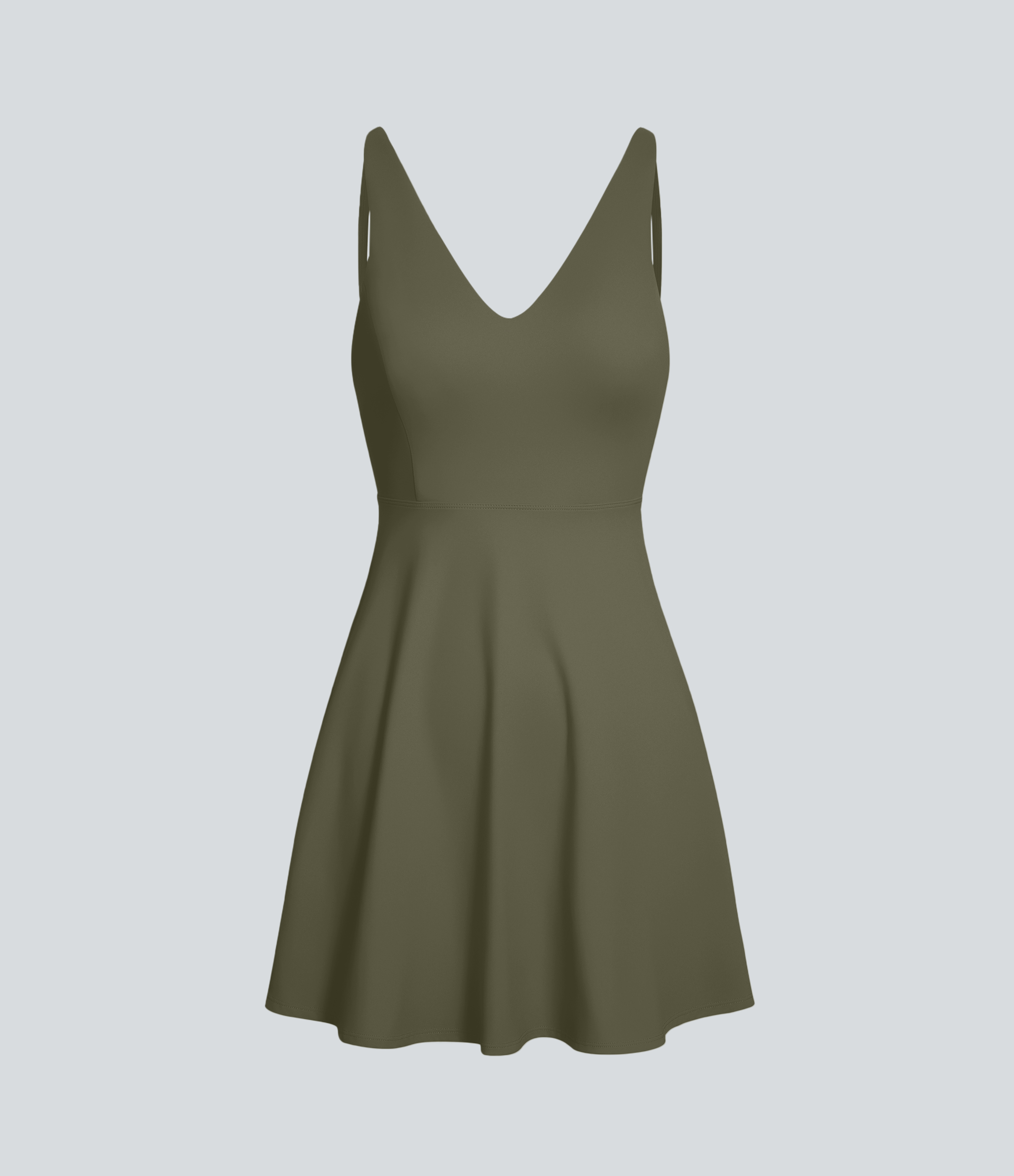 Plush 2-Piece Pocket Dance Active Dress