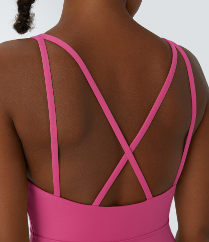 Plush 2-Piece Pocket Dance Active Dress