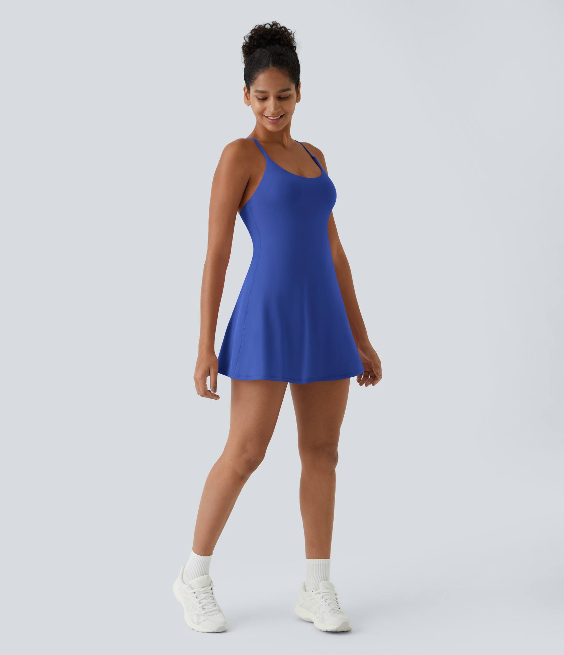 Plush Backless Active Dress-Easy Peezy Edition