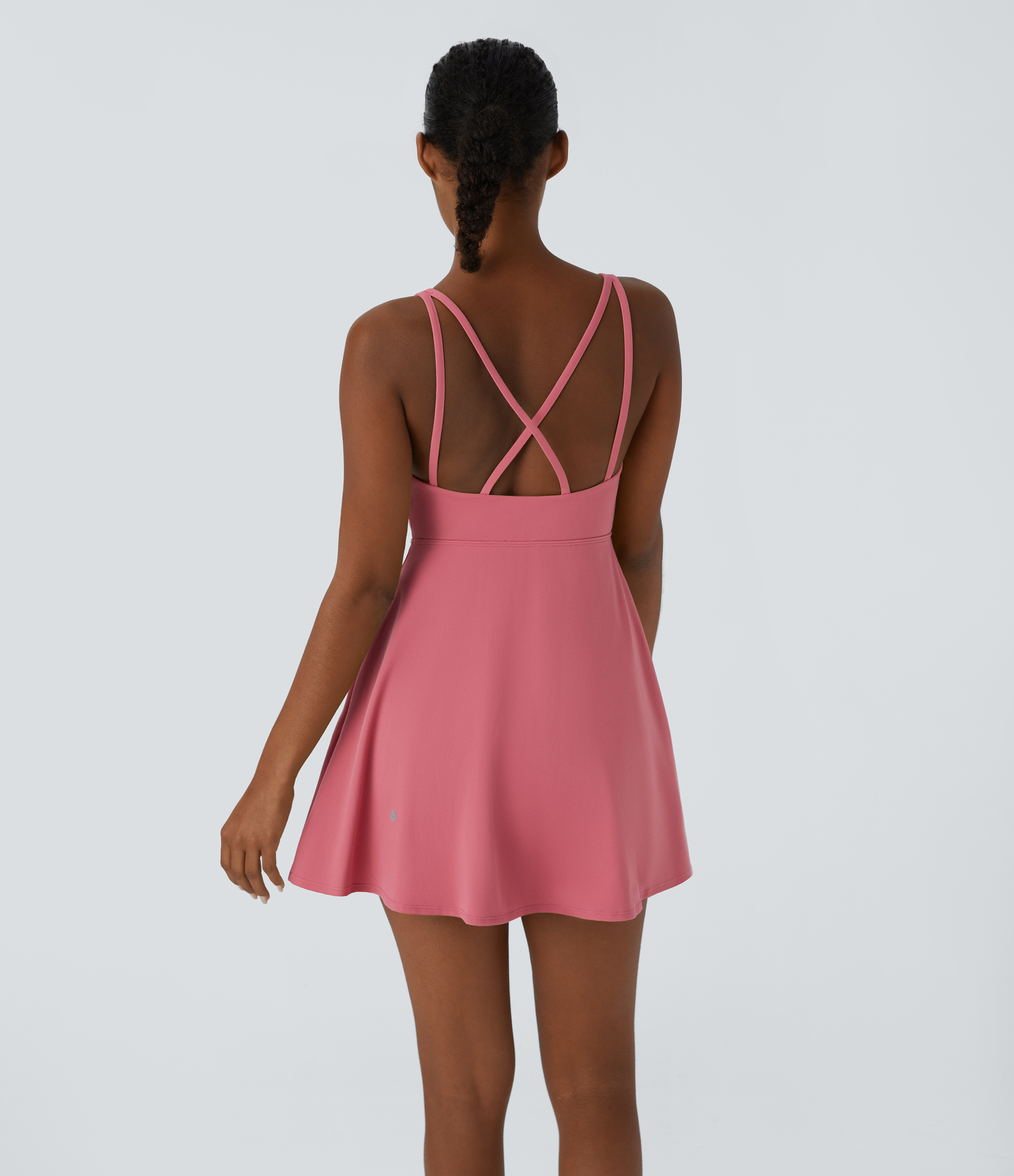 Plush 2-Piece Pocket Dance Active Dress