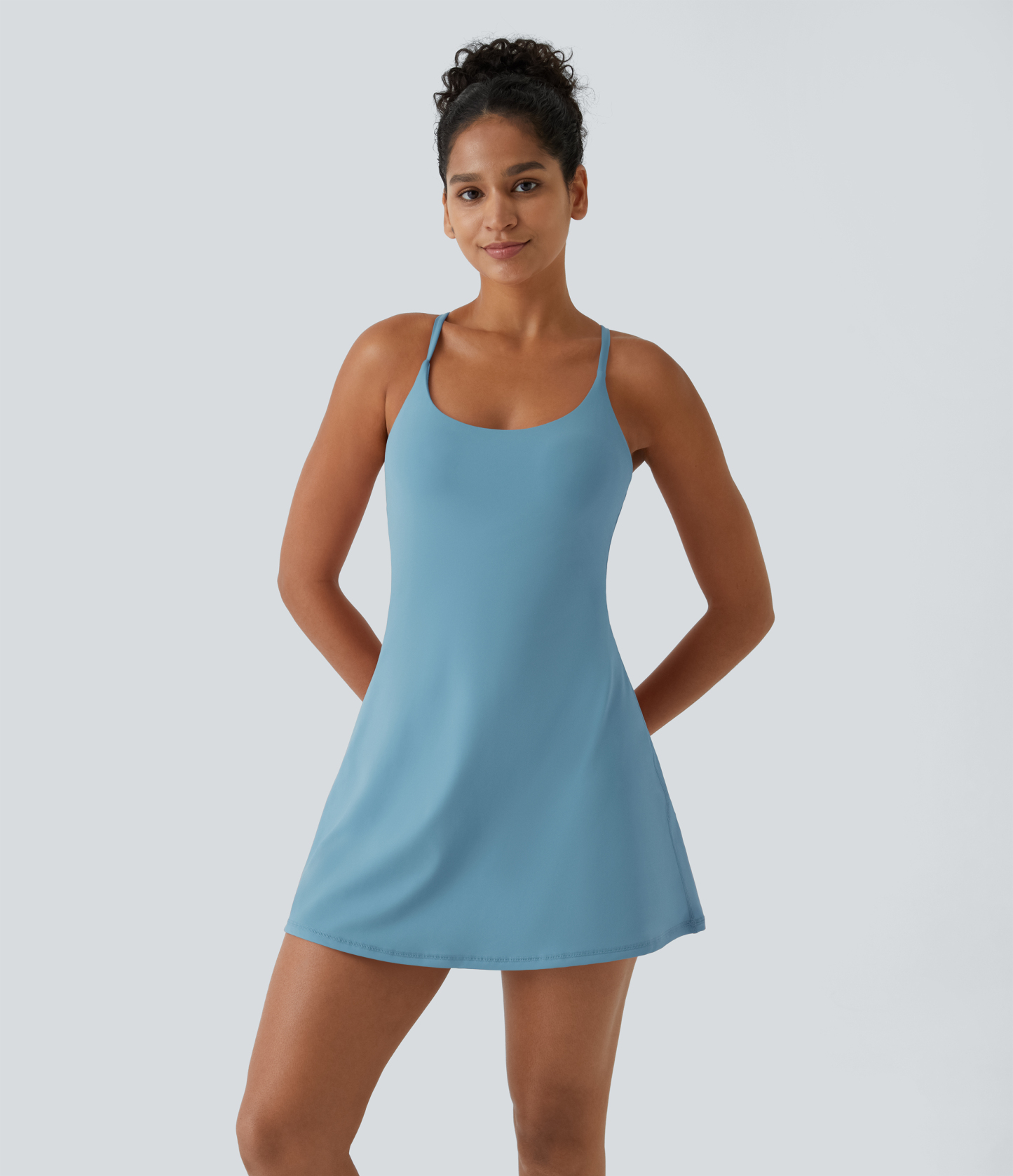 Plush Backless Active Dress-Easy Peezy Edition