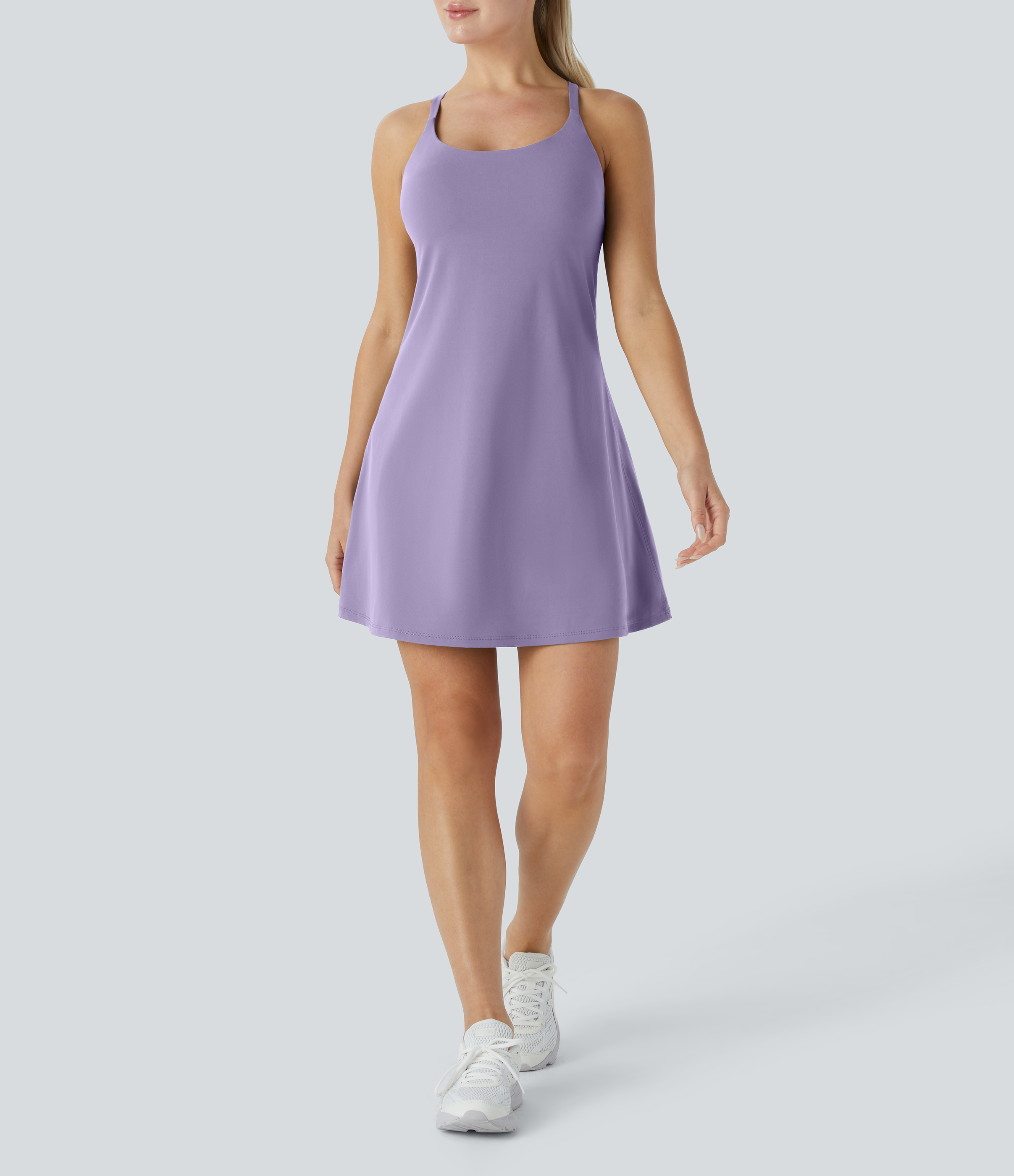 Plush 2-in-1 Pocket Mini Active Dress-D/DD/DDD/F Cups